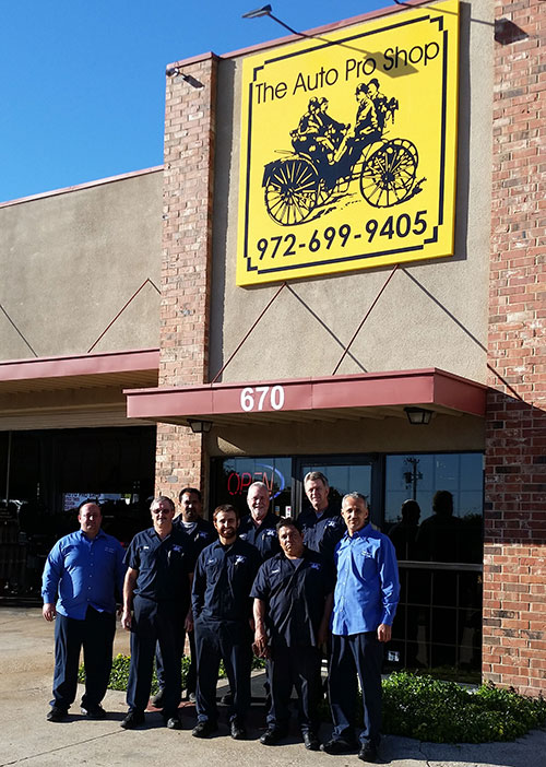 The Auto Pro Shop Team Richardson, TX